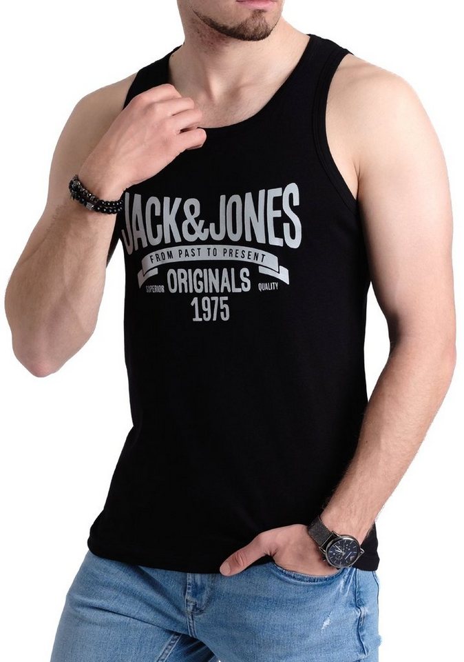 Jack & Jones Tanktop in Unifarbe – Bild 4 von 5