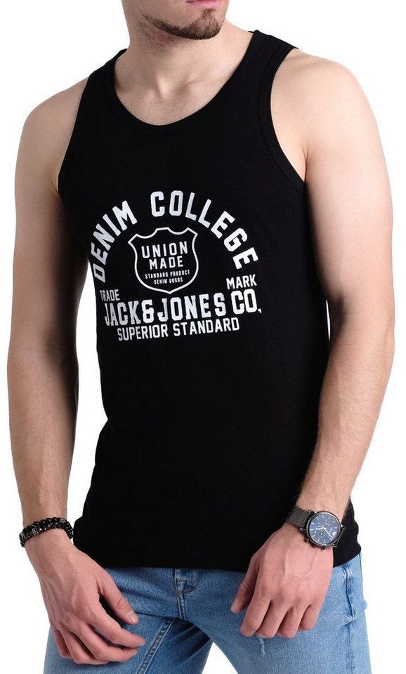 Jack & Jones Tanktop in Unifarbe – Bild 2 von 5