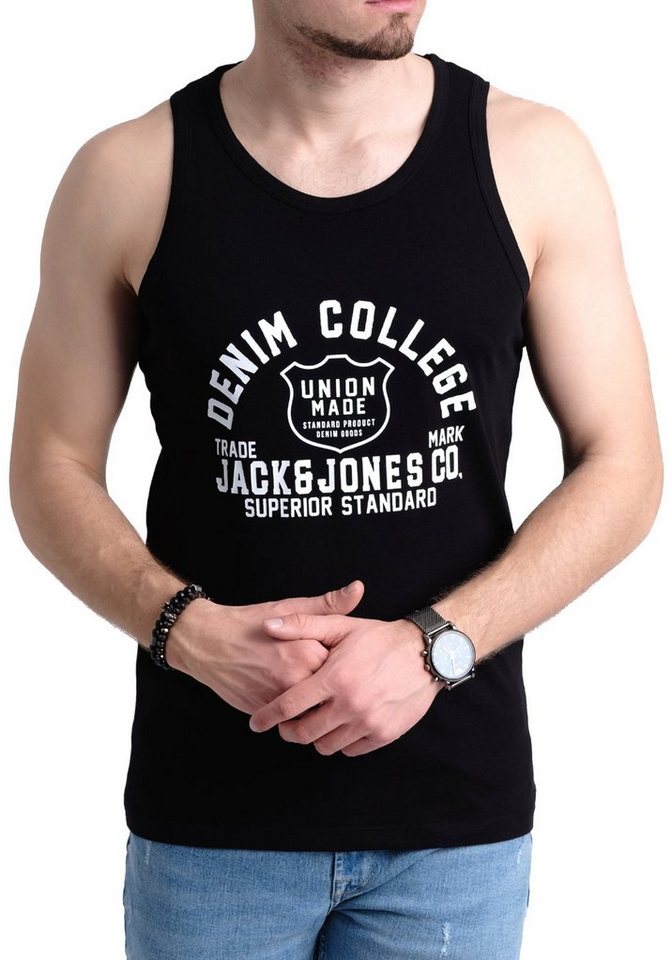 Jack & Jones Tanktop in Unifarbe – Bild 4 von 5