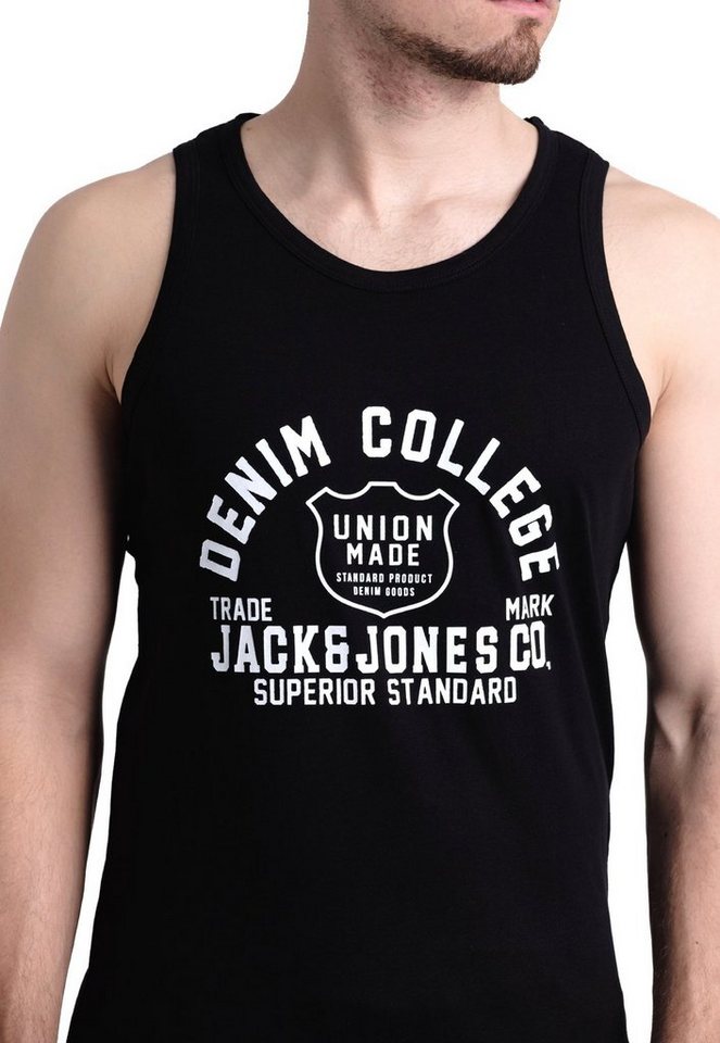 Jack & Jones Tanktop in Unifarbe – Bild 5 von 5