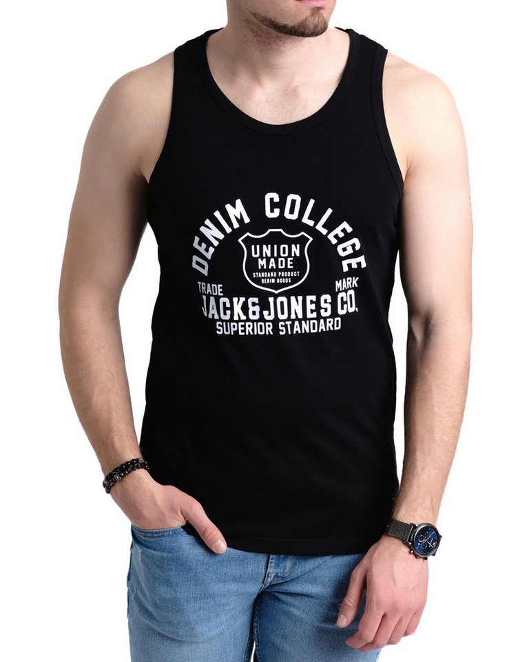 Jack & Jones Tanktop (Spar-Set, 4er-Pack) in unifarbe – Bild 2 von 5
