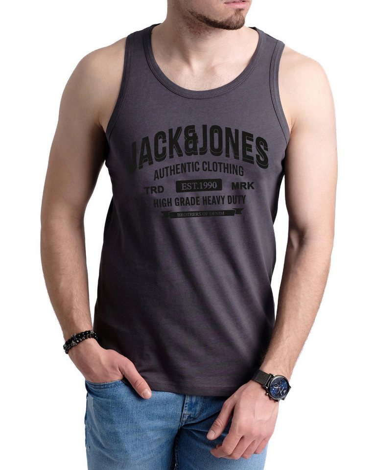 Jack & Jones Tanktop (Spar-Set, 4er-Pack) in unifarbe – Bild 3 von 5