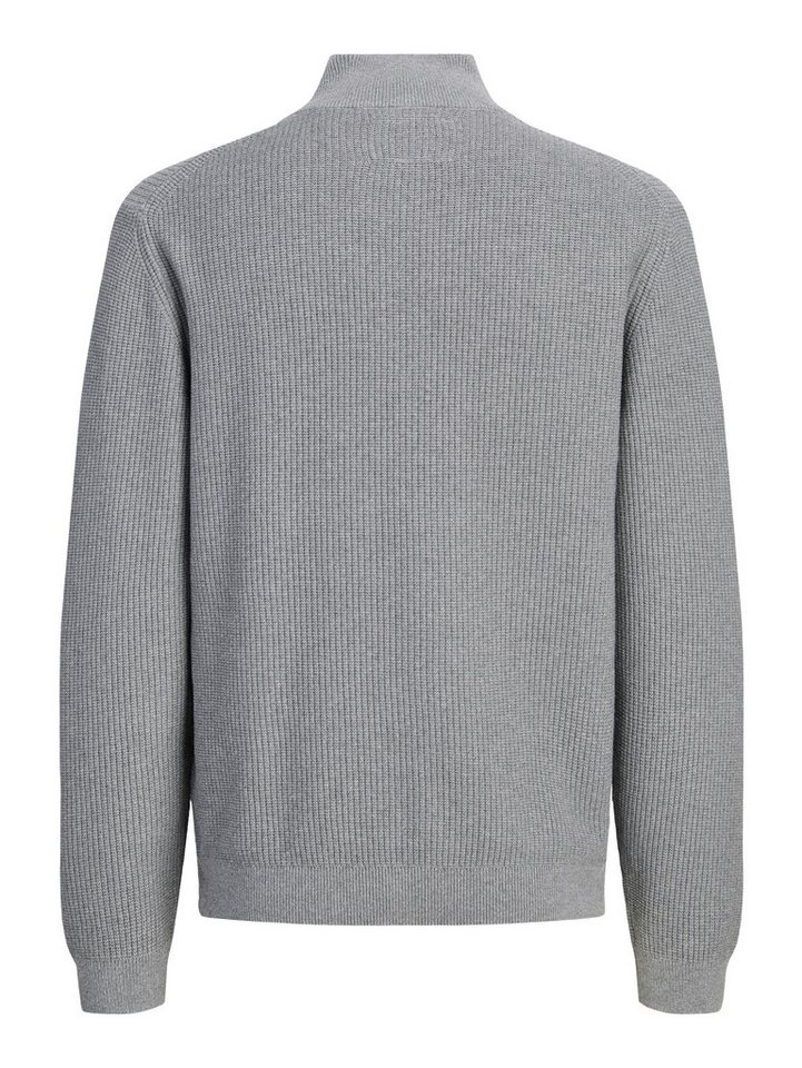 Jack & Jones Troyer JPRBLACONNOR KNIT HALF ZIP Baumwolle, regular fit – Bild 3 von 3