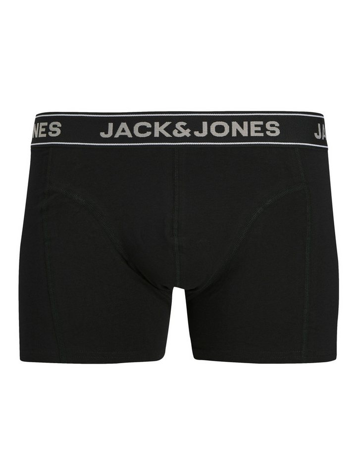 Jack & Jones Trunk JACBLACK – Boxershorts mit Stretch, Jersey und mittlerer Taille (Packung, 3-St) unifarben, modisch, regular fit, Jersey – Bild 3 von 5