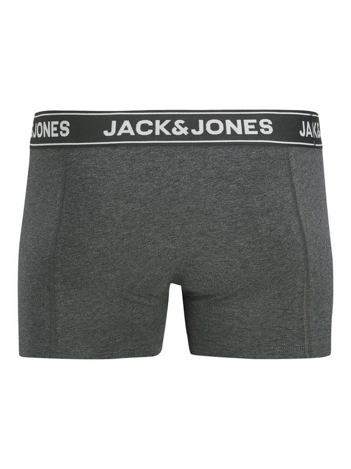 Jack & Jones Trunk JACBLACK – Boxershorts mit Stretch, Jersey und mittlerer Taille (Packung, 3-St) unifarben, modisch, regular fit, Jersey – Bild 4 von 5