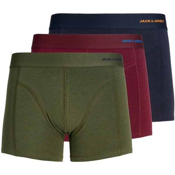 Jack & Jones Trunk JACCOMO SOLID BAMBOO TRUNKS 3 PACK SN (Packung, 3-St) Viskosemischung