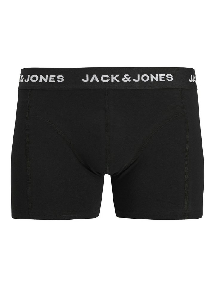 Jack & Jones Trunk JACJEREMIAH SOLID TRUNKS 3 PACK (Packung, 3-St) Baumwollmischung, elastischer Bund – Bild 2 von 5