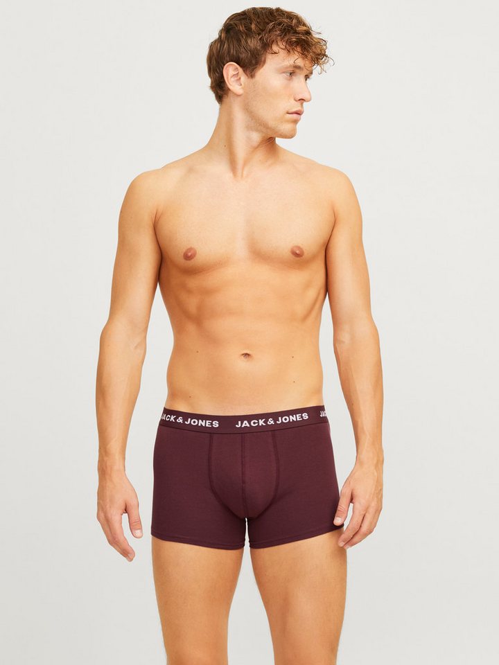 Jack & Jones Trunk JACTEO – Elastische Boxershorts mit Stretch und Bund (Packung, 5-St) bedruckt, modisch, regular fit, Jersey – Bild 2 von 5