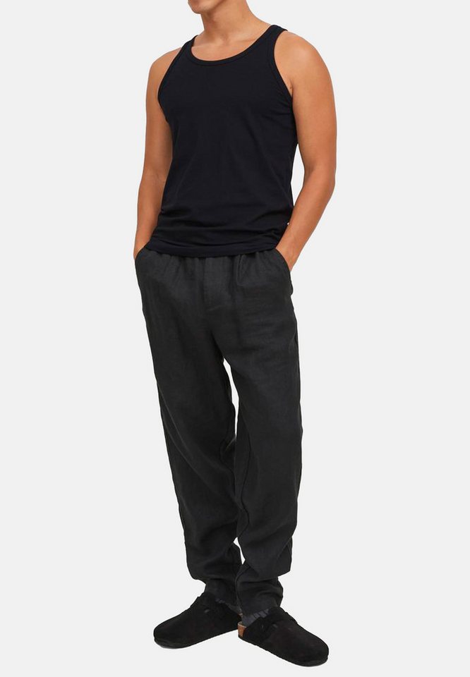 Jack & Jones Unterhemd 4er Pack Jacbasic (Spar-Set, 4-St) Unterhemd / Tanktop - Baumwolle - Atmungsaktiv – Bild 5 von 5