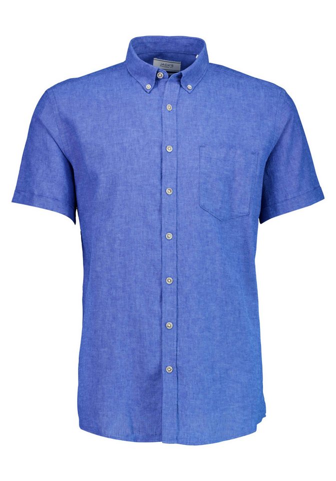 JACK’S Leinenhemd Leinenhemd (Kurzarm) Regular Fit – Bild 5 von 5