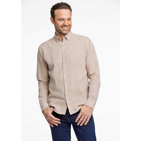 JACK’S Leinenhemd Leinenhemd (Langarm) Regular Fit