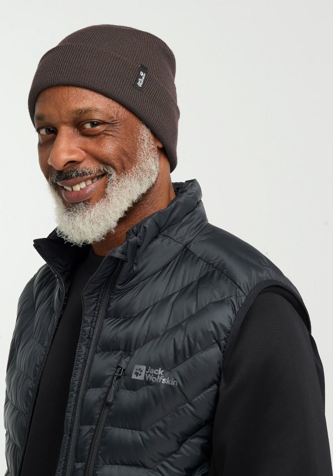 Jack Wolfskin Beanie RIB BEANIE Beanie, weich, warm, wintertauglich – Bild 5 von 5