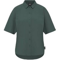 JACK WOLFSKIN Damen Bluse SIERRA QUEST SS SHIRT W, Größe S in Grau