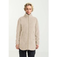 JACK WOLFSKIN Damen Mäntel lang Da HIGH CURL COAT W, Größe L in Beige