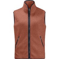 JACK WOLFSKIN Damen Weste HIGH CLOUD VEST W, Größe S in Orange