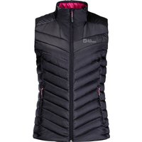 JACK WOLFSKIN Damen Weste PASSAMANI DOWN VEST W, Größe M in Grau