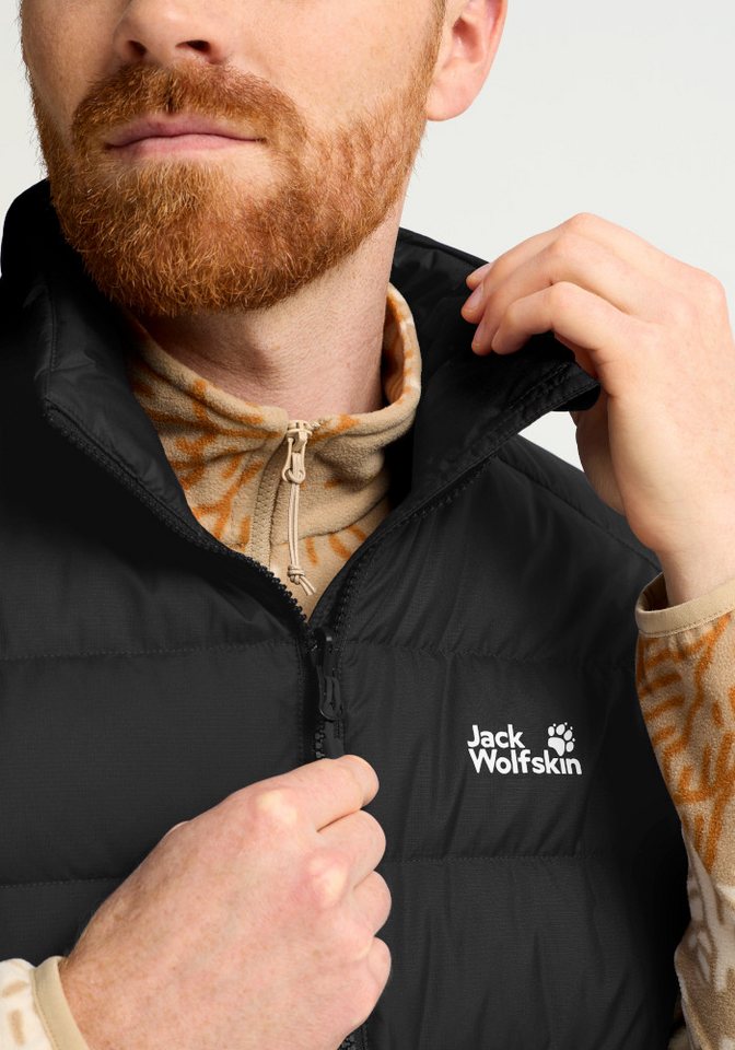 Jack Wolfskin Daunenweste WILD PASS DOWN VEST M RDS Daunenweste, warm, wind- und wasserabweisend – Bild 4 von 5