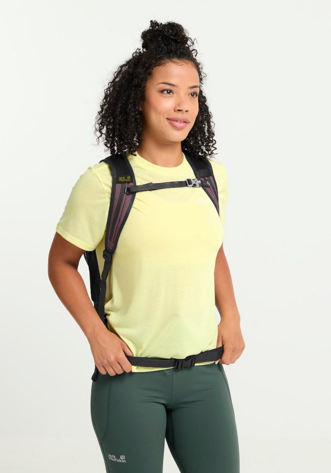 Jack Wolfskin Daypack VELOCITY 12, 12L Multisportrucksack, Trinksystem, komfortables Tragesystem – Bild 2 von 5
