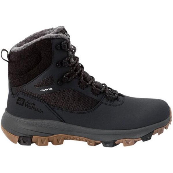 Jack Wolfskin Everquest High Texapore (warm, wasserdicht, PFC-Frei) schwarz Herren Winterstiefel