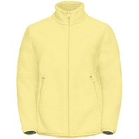 Jack Wolfskin Fleecejacke High Curl (warm, atmungsaktiv) gelb Damen