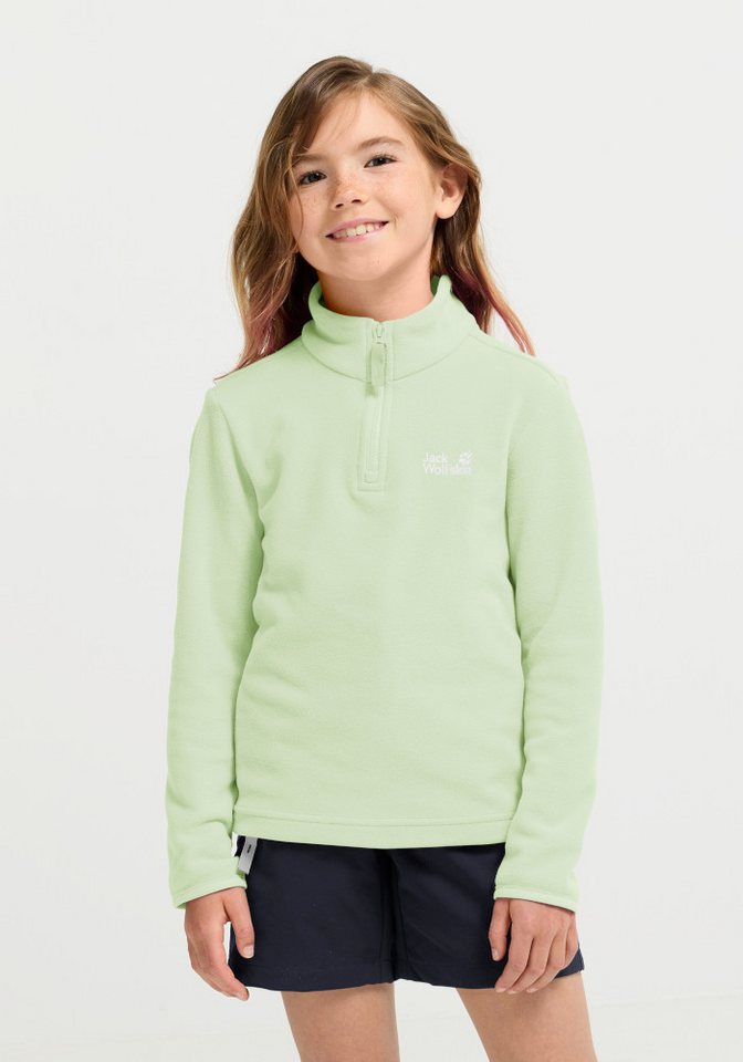 Jack Wolfskin Fleecepullover TAUNUS 100 HZ K mit leichtem Fleece, aus Polyester – Bild 2 von 5