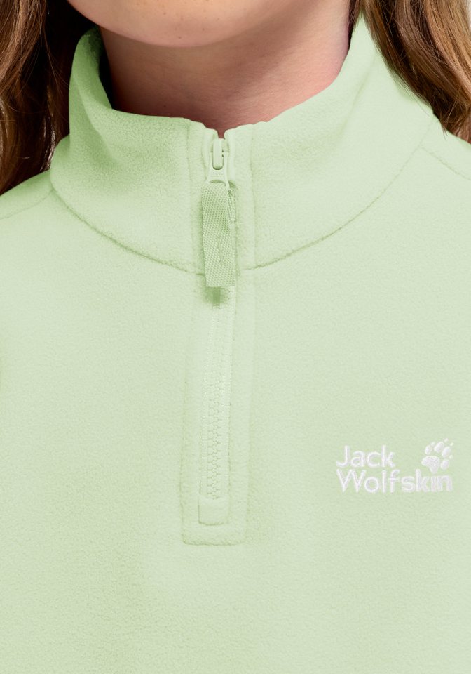 Jack Wolfskin Fleecepullover TAUNUS 100 HZ K mit leichtem Fleece, aus Polyester – Bild 3 von 5