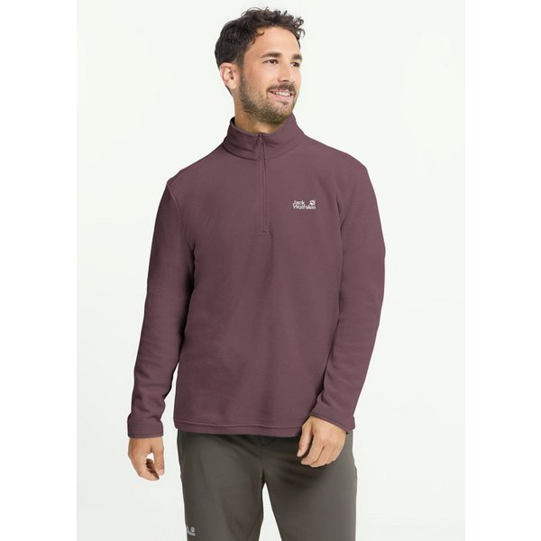 Jack Wolfskin Fleecepullover TAUNUS 100 HZ M mit Reißverschluss, wasserabweisend, windabweisend, atmungsaktiv