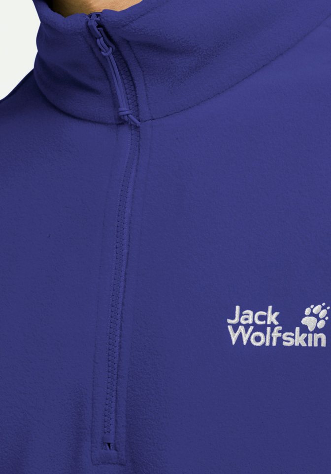 Jack Wolfskin Fleecepullover TAUNUS 100 HZ M mit Reißverschluss, wasserabweisend, windabweisend, atmungsaktiv – Bild 3 von 5