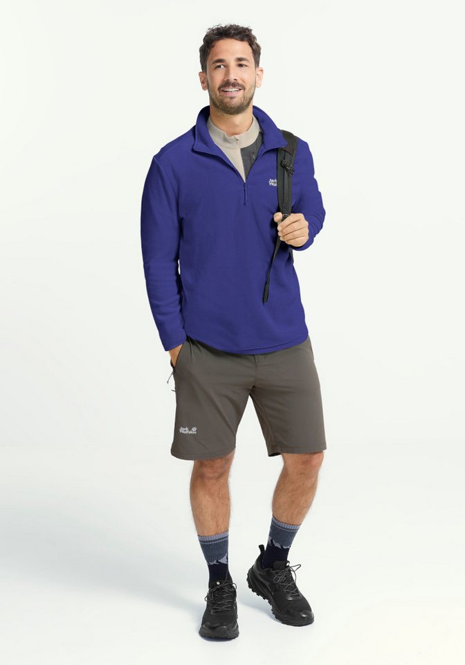 Jack Wolfskin Fleecepullover TAUNUS 100 HZ M mit Reißverschluss, wasserabweisend, windabweisend, atmungsaktiv – Bild 4 von 5