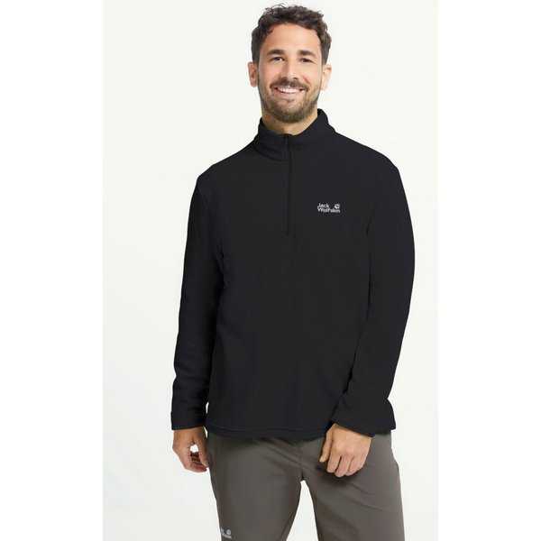 Jack Wolfskin Fleecepullover TAUNUS 100 HZ M mit Reißverschluss, wasserabweisend, windabweisend, atmungsaktiv