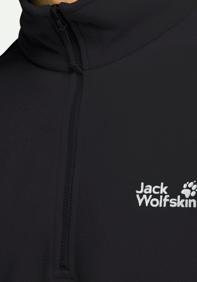 Jack Wolfskin Fleecepullover TAUNUS 100 HZ M mit Reißverschluss, wasserabweisend, windabweisend, atmungsaktiv – Bild 3 von 5