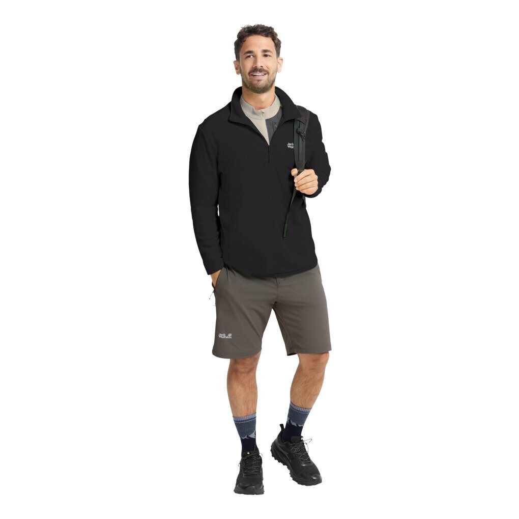Jack Wolfskin Fleecepullover TAUNUS 100 HZ M mit Reißverschluss, wasserabweisend, windabweisend, atmungsaktiv – Bild 4 von 5