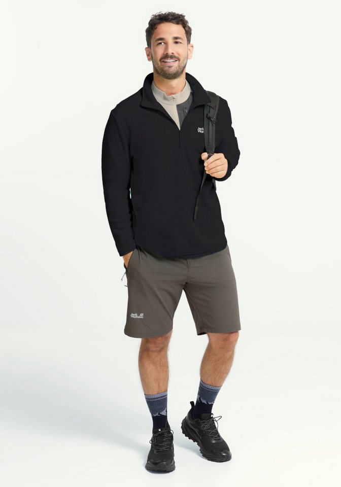 Jack Wolfskin Fleecepullover TAUNUS 100 HZ M mit Reißverschluss, wasserabweisend, windabweisend, atmungsaktiv – Bild 5 von 5