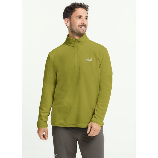 Jack Wolfskin Fleecepullover TAUNUS 100 HZ M mit Reißverschluss, wasserabweisend, windabweisend, atmungsaktiv