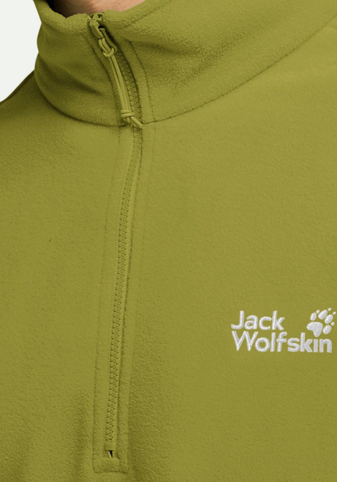Jack Wolfskin Fleecepullover TAUNUS 100 HZ M mit Reißverschluss, wasserabweisend, windabweisend, atmungsaktiv – Bild 3 von 5