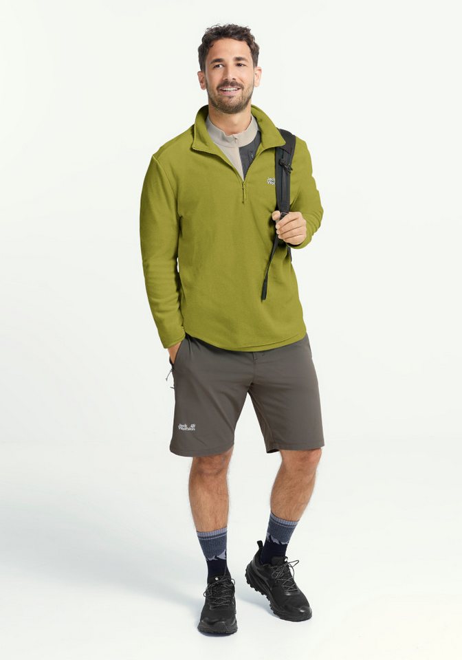 Jack Wolfskin Fleecepullover TAUNUS 100 HZ M mit Reißverschluss, wasserabweisend, windabweisend, atmungsaktiv – Bild 4 von 5