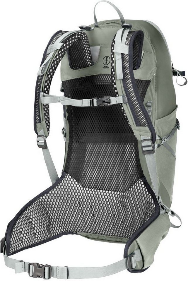 Jack Wolfskin Freizeitrucksack PRELIGHT VENT 25 S-L MINT LEAF – Bild 2 von 4