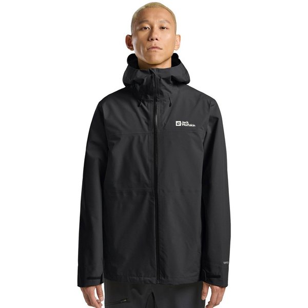 Jack Wolfskin Funktionsjacke HIGHEST PEAK 3L JKT M mit Kapuze, atmungsaktiv, wasserdicht, winddicht
