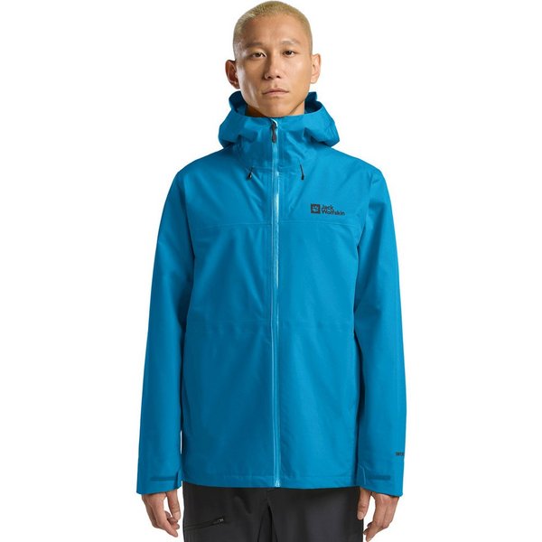 Jack Wolfskin Funktionsjacke HIGHEST PEAK 3L JKT M mit Kapuze, atmungsaktiv, wasserdicht, winddicht