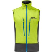JACK WOLFSKIN Herren Weste ALPSPITZE VEST M, Größe S in Grün