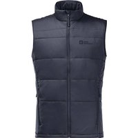 JACK WOLFSKIN Jack Wolfskin Herren Weste Bergland, Größe M in Blau