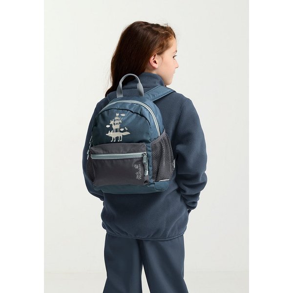 Jack Wolfskin Kinderrucksack LITTLE SCOUT 10, 10L Kinderrucksack, komfortabel, ideal für erste Abenteuer