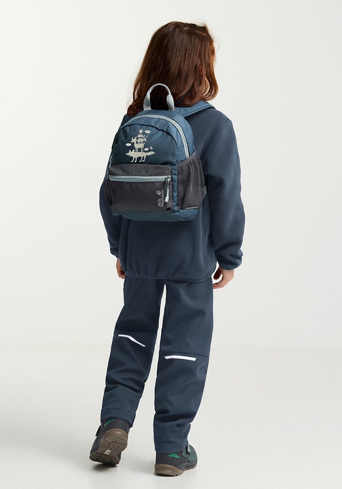 Jack Wolfskin Kinderrucksack LITTLE SCOUT 10, 10L Kinderrucksack, komfortabel, ideal für erste Abenteuer – Bild 3 von 5