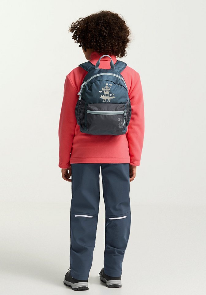 Jack Wolfskin Kinderrucksack LITTLE SCOUT 10, 10L Kinderrucksack, komfortabel, ideal für erste Abenteuer – Bild 4 von 5