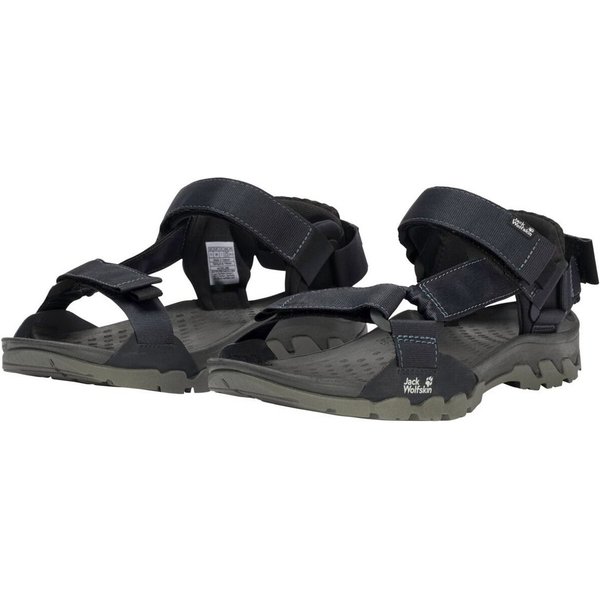 Jack Wolfskin Ridge schwarz Damen Sandale