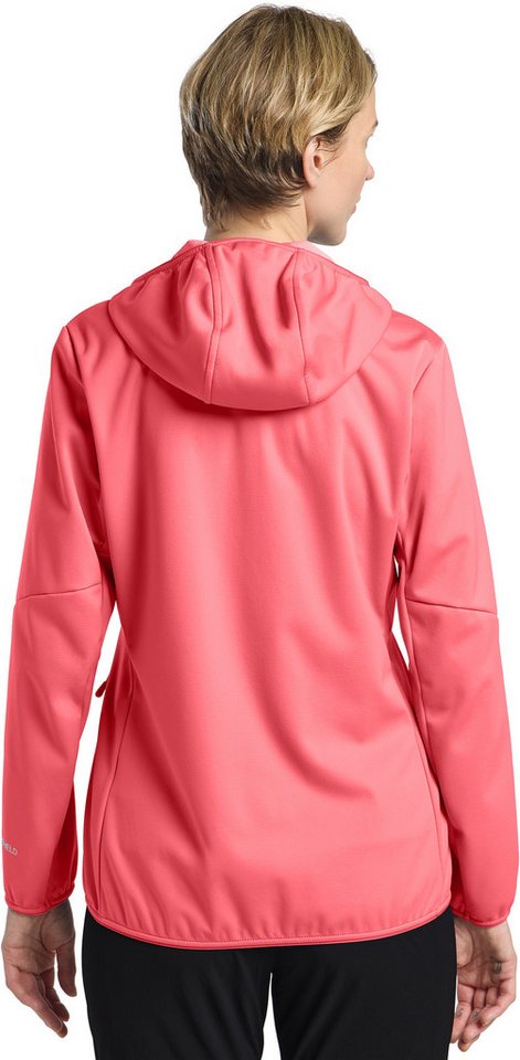 Jack Wolfskin Softshelljacke FELDBERG HOODY W mit zwei Hüfttaschen, atmungsaktiv, winddicht – Bild 2 von 5