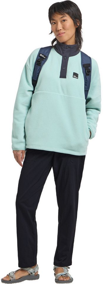 Jack Wolfskin Stehkragenpullover SUMETRO HZ W Fleecepullover, kuschelig, warm – Bild 3 von 5