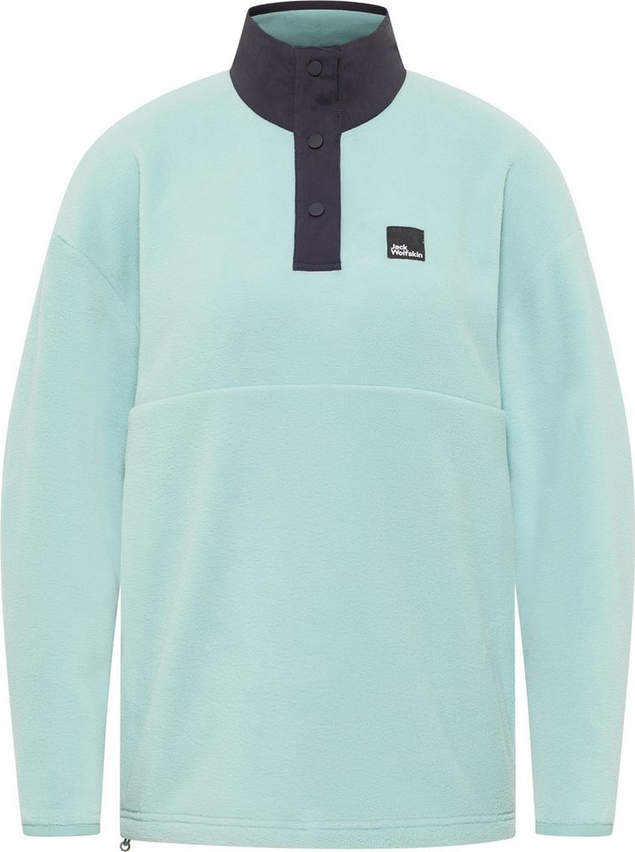Jack Wolfskin Stehkragenpullover SUMETRO HZ W Fleecepullover, kuschelig, warm – Bild 5 von 5