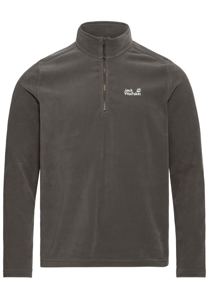 Jack Wolfskin Stehkragenpullover TAUNUS 100 HZ M Fleecepullover, Halfzip-Reißverschluss, Stehkragen – Bild 5 von 5