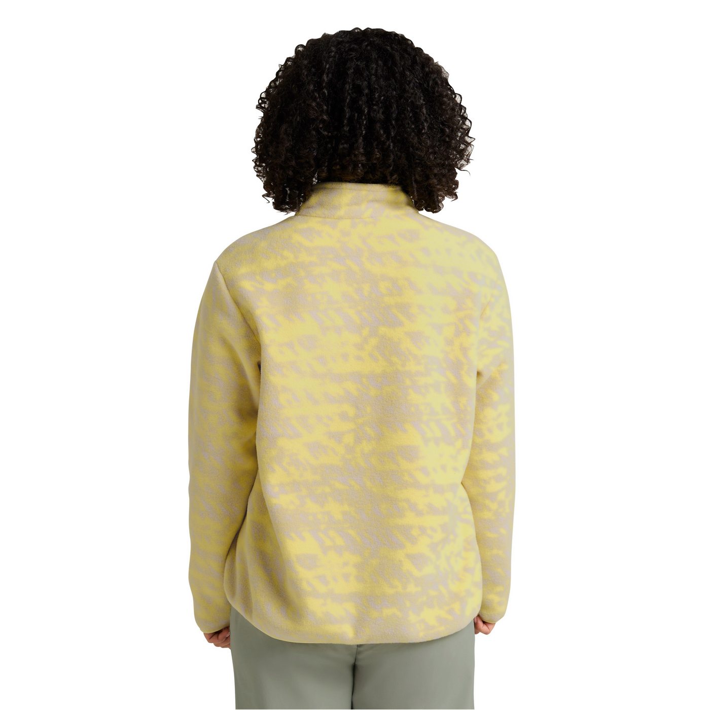 Jack Wolfskin Strickfleece-Pullover mit All-Over-Print, aus 200er Fleece – Bild 2 von 5